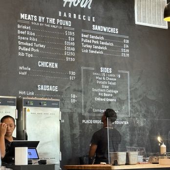 Horn Barbecue - The menu - Barbeque Near Me - Elk Grove, California