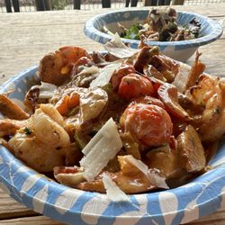 Chop Chop Red Pot - Shrimp and Grits