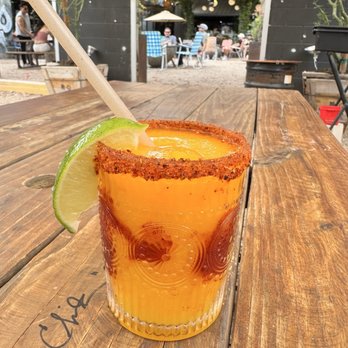 Cosmic Saltillo - Mango Frozen Margarita - Coffee & Tea Near Me - Austin, Texas