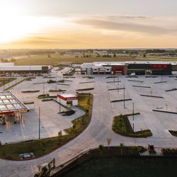 H-E-B Melissa drone shot