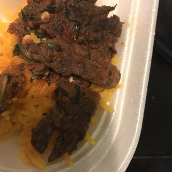 Falafil Hut - You can see hot peppers on my shawarma. Totally disappointed as we asked to remake the dish and make it no spicy - Middle Eastern Near Me - Hoffman Estates, Illinois