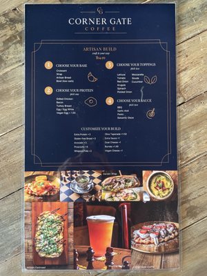Menu photo 3 Corner Gate Coffee House Deland, FL