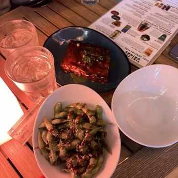 Tikis Grill & Bar - Truffled Garlic Edamame & Guava Glazed BBQ Pork Ribs - Seafood Near Me - Honolulu, Hawaii Tikis Grill & Bar - Truffled Garlic Edamame & Guava Glazed BBQ Pork Ribs - Seafood Near Me - Honolulu, Hawaii