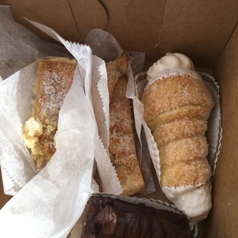 Rheinlander Bakery - apple and lemon strudel pieces and other deliciousness - Bakeries Near Me - Arvada, Colorado