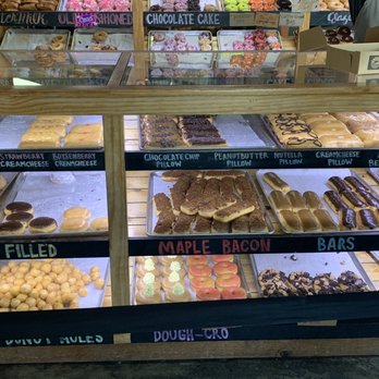 SloDoCo Donuts - So many choices - Donuts Near Me - San Luis Obispo, California
