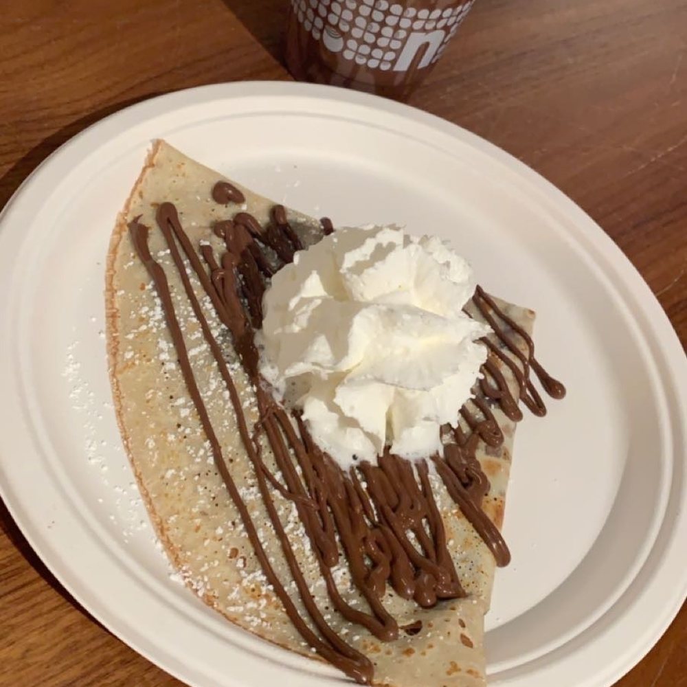 Nutella Cafe - Crepe with Nutella yummmm - Desserts Near Me - Chicago, Illinois