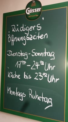 Menu photo 3 Rüdiger's Berlin, BE Menu photo 3 Rüdiger's Berlin, BE