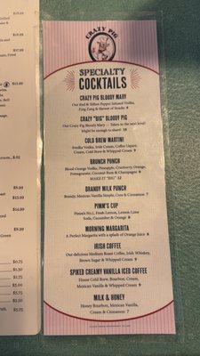 Menu photo 2 Crazy Pig Southern Kitchen Covington, LA Menu photo 2 Crazy Pig Southern Kitchen Covington, LA