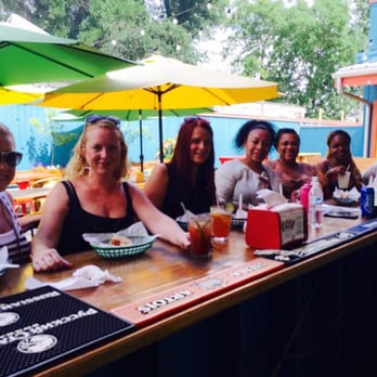 Dat Dog - Our group getting our grub on.  Photo rights: Denzel - Hot Dogs Near Me - New Orleans, Louisiana