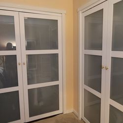 HL Remodel - New closets with alcove hidden in the corner