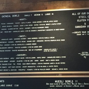 Oat Couture Cafe - Part of the menu. - Breakfast & Brunch Near Me - Ottawa, Ontario Oat Couture Cafe - Part of the menu. - Breakfast & Brunch Near Me - Ottawa, Ontario