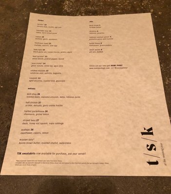 Menu photo 6 TSK Thames Street Kitchen Newport, RI