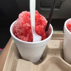 Diamond Hill Sno - Strawberry sno cone
