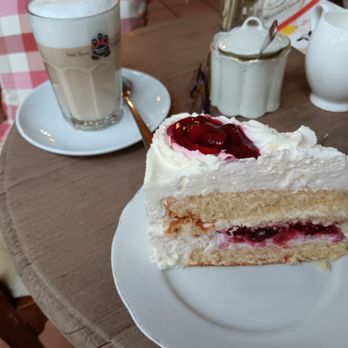 Bauerncafé - Cherry filling, whipped cream... very tasty ! - Cafes Near Me - Laatzen, NI Bauerncafé - Cherry filling, whipped cream... very tasty ! - Cafes Near Me - Laatzen, NI