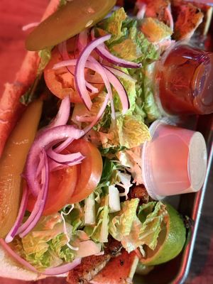 Turf N' Surf Po Boy by null Turf N' Surf Po Boy by null