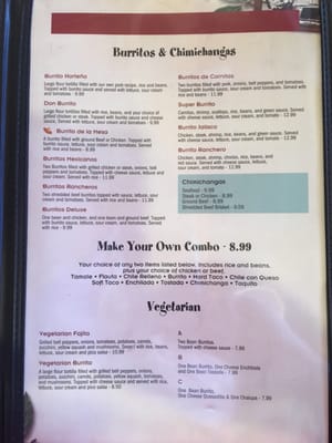 Menu photo 7 El Agave Mexican Grill & Cantina Appleton, WI