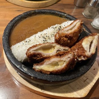 Jin Cook - 커리 고구마 치즈 돈까스 / Sweet Potato Cheese Curry Katsu - Korean Near Me - Buena Park, California