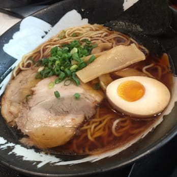 Ramen Manichi - Shoyu ramen! Don't forget the Marco Polo pepper! - Ramen Near Me - Honolulu, Hawaii