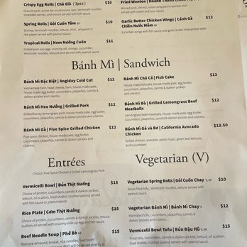 Angiday - Menu 01/2026 - Vietnamese Near Me - San Francisco, California