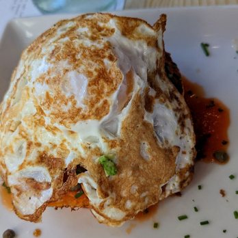 Modern General Feed and Seed - Red Chile pancakes - Cafes Near Me - Santa Fe, New Mexico
