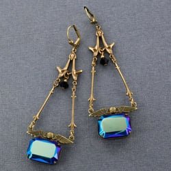 Sadie Green's Curiosity Shop - Vintage Glass Earrings
