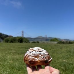 Almond croissant