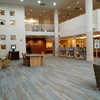 San Leandro Library - Main Library - Check out area with kiosks - Libraries Near Me - San Leandro, California