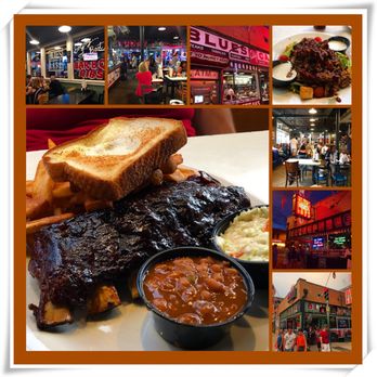 Blues City Cafe - Montage of images from Blues City Cafe - Southern Near Me - Memphis, Tennessee Blues City Cafe - Montage of images from Blues City Cafe - Southern Near Me - Memphis, Tennessee