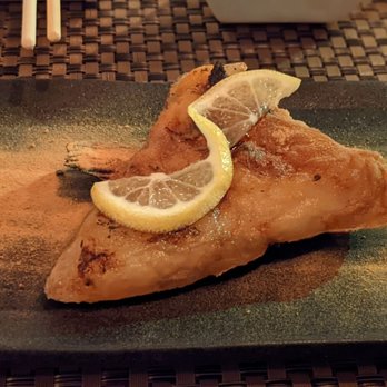 O-Ku - Hamachi with ponzu powder - Japanese Near Me - Atlanta, Georgia