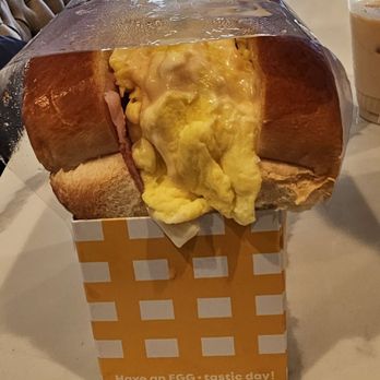 Egg Happiness - Ham and egg sandwich - Korean Near Me - Dublin, California Egg Happiness - Ham and egg sandwich - Korean Near Me - Dublin, California