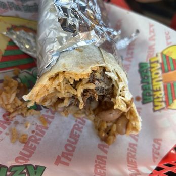 Taqueria Azteca - Regular Burrito - Mexican Near Me - Dublin, California