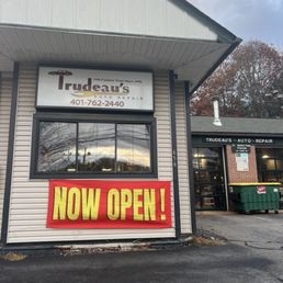 Exterior photo of Trudeau's Auto Repair - Woonsocket, Rhode Island Exterior photo of Trudeau's Auto Repair - Woonsocket, Rhode Island