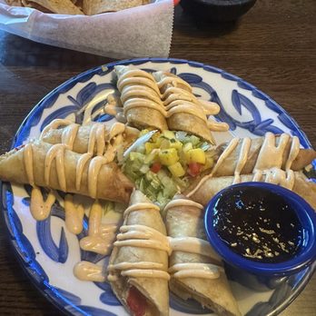 Chevys Fresh Mex - Crispy Chicken Flautas (happy hour portion) - Mexican Near Me - Clifton, New Jersey Chevys Fresh Mex - Crispy Chicken Flautas (happy hour portion) - Mexican Near Me - Clifton, New Jersey