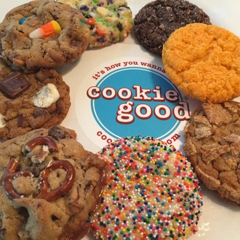 Cookie Good - Sprinkles, caramel pretzel, Smore's, Cheetos, cinnamon toast crunch, trick or treat, chocolate almond cherry, monster mash - Bakeries Near Me - Santa Monica, California