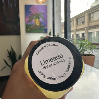 Crescent Counter - Homemade limeade fresh that morning - Coffee & Tea Near Me - New Orleans, Louisiana