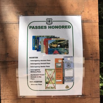 Denny Creek - Passes  that are accepted. - Hiking Near Me - North Bend, Washington