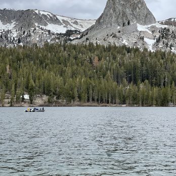 Lake Mary - Canoes out on the lake - Lakes Near Me - Mammoth Lakes, California Lake Mary - Canoes out on the lake - Lakes Near Me - Mammoth Lakes, California