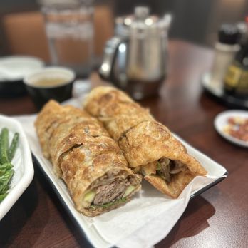 Mama Lu's Dumpling House - #8 beef wrap(6) / gnow yok jin - Shanghainese Near Me - Arcadia, California Mama Lu's Dumpling House - #8 beef wrap(6) / gnow yok jin - Shanghainese Near Me - Arcadia, California