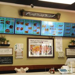 JLB Eatery - Menu wall
