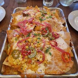 Street corn nachos Street corn nachos