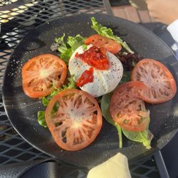 Fedora Bistro and Cafe - Burrata plate bread on side