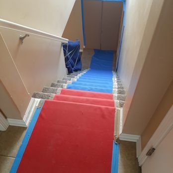 Wheatland Van Lines - Protected floors and stairs - Movers Near Me Wheatland Van Lines - Protected floors and stairs - Movers Near Me