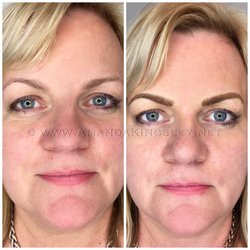 Amanda Kingsley, MicroBlading Artist - Hair stroke Brows