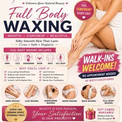 Dream Eyebrow Threading & Spa - FULL BODY WAXING