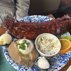 Sierra Vista Restaurant - Full rack BBQ pork ribs