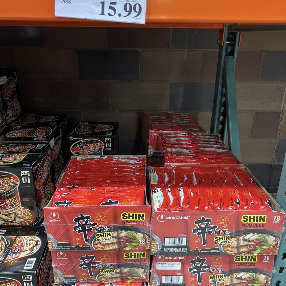 Costco Wholesale - 9/16/24 Good price, esp for not being on sale. My favorite spicy ramen! - Grocery Near Me - Carson City, Nevada Costco Wholesale - 9/16/24 Good price, esp for not being on sale. My favorite spicy ramen! - Grocery Near Me - Carson City, Nevada
