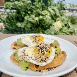 Spoke & Hub - Savory Croffle at Spoke & Hub