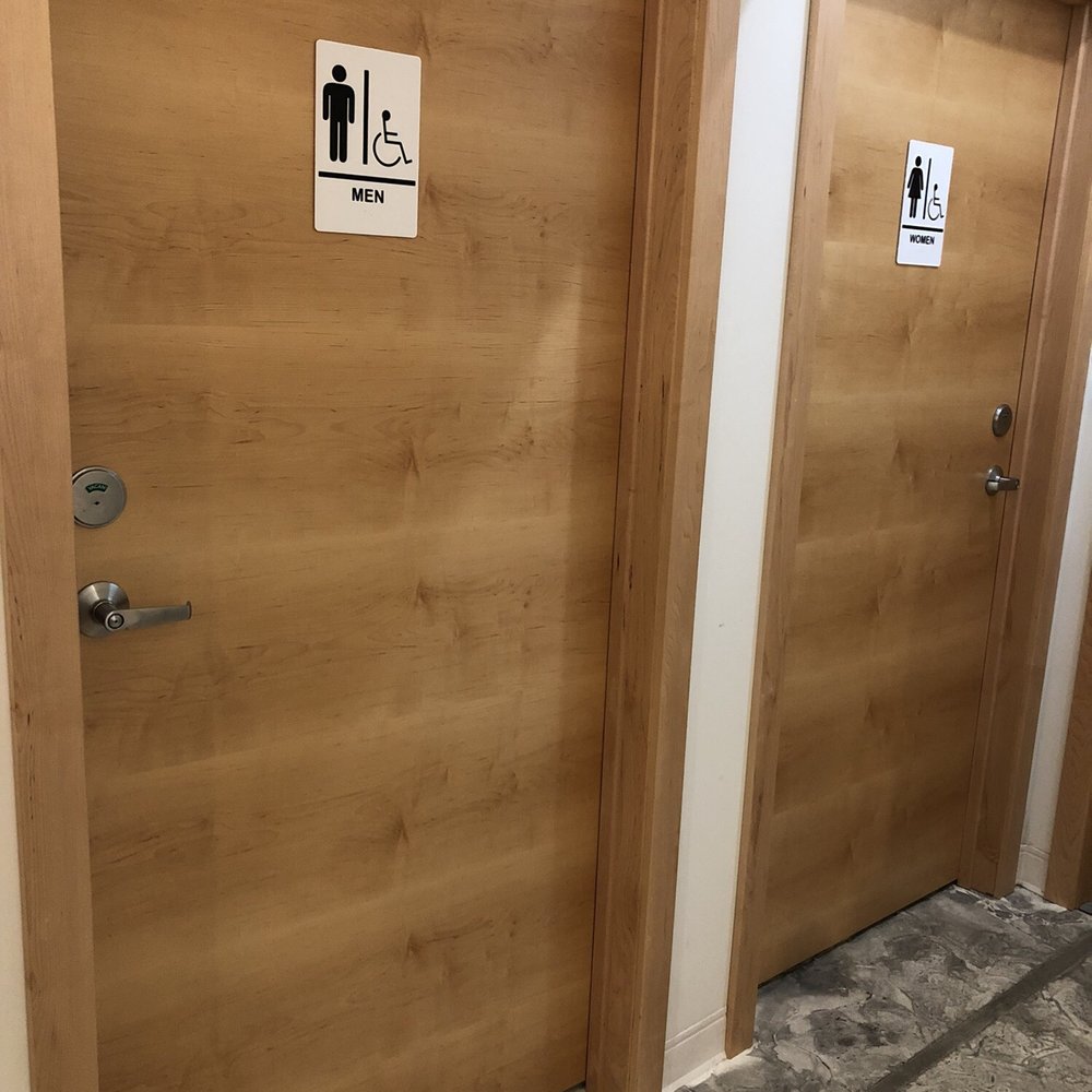 They have bathrooms !