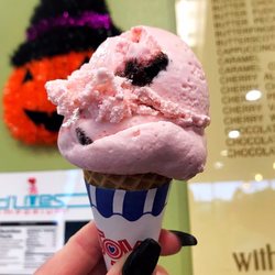 D'Lites Emporium - Black Cherry Waffle Cone!