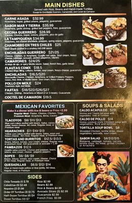 Menu photo 4 Sabor De Mi Tierra Mexican Grill Addison, IL Menu photo 4 Sabor De Mi Tierra Mexican Grill Addison, IL
